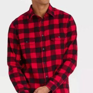 Goodfellow Red & Black Flannel